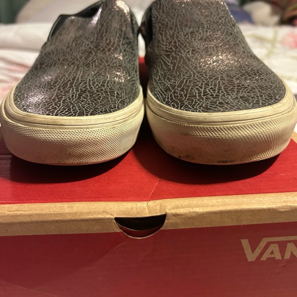 VANS CLASSIC SLIP-ON CRACKED METALLIC - Picture 8 of 9